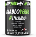 Diablo Verde Thermo Caps - 395mg Caffeine, Citrus, Green Coffee, Green Tea - 60 Capsules, 60 Servings