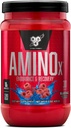 BSN Amino X Muscle Recovery & Endurance Powder with BCAAs, 10 Grams of Amino Acids, Keto Friendly, Caffeine Free, Support Endurance, Zero Sugar, Blue Raz, 30 порций