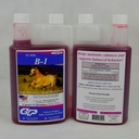 SU- PER B-1 Suplement do uzdatniania koni - Witamina Equine B-1 Wspierająca Ciecz do uzdatniania koni - Suplement do uzupełniania przystawek dla koni - 1 Quart, (2 Pack)