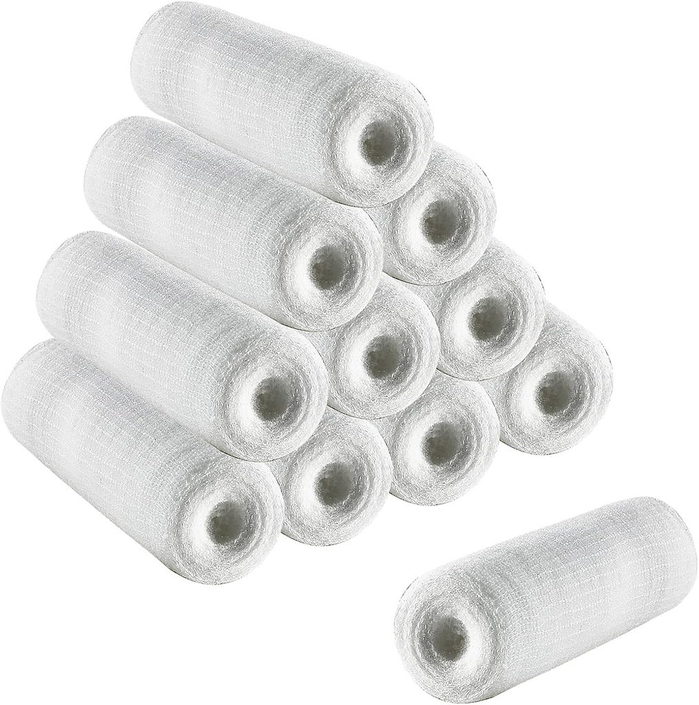 Tifon Rolls 12 Pack Bandaje Stretch Bumbac Mumia Wraps pentru Hand Wrap dressing Ankles & Knees 6cm x 4m