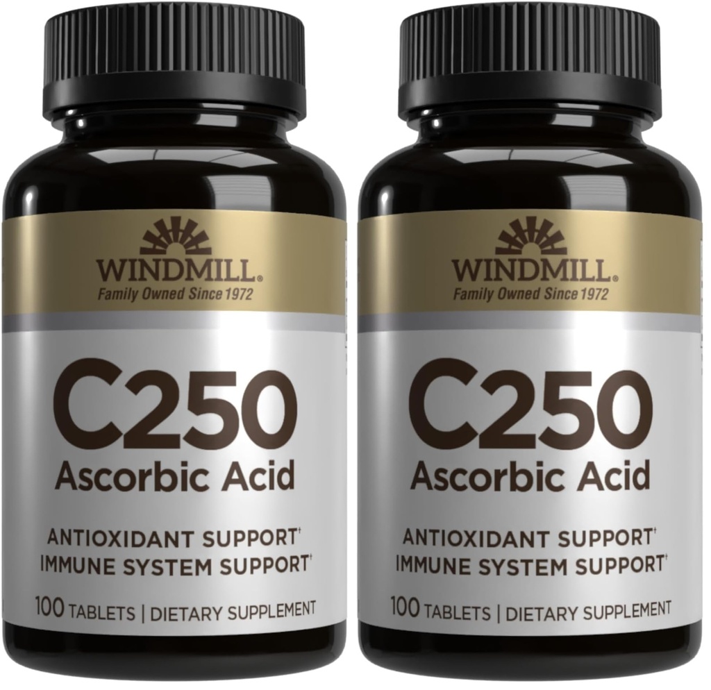 Windmill VIT C TABS 250 MG WMILL 100 (Pack of 2)