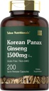 Tahoe Nutritional als Korean Panax Ginseng ekstraktas 1500 mg