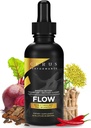 Cerus Performance Flow Stimulant-free vzdržljivost Pred-workout – Pospešuje Stamina, Podpira zdravje srca z naravnimi zelišči, Vegan-prijateljski - 2 Fl Oz