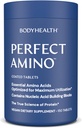 BodyHealth PerfectAmino (150 ct) Makkelijk door te slikken tabletten, essentiële Aminozuren Supplement met BCAA's, Vegan Protein voor Pre/Post Workout & Muscle Recovery met Lysine, Tryptofaan, Leucine, Methionine