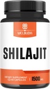 Extract 5:1 Shilajit Supplement 1500mg - Immune Sistemi, Enerji İstehsalçısı, Brain Health & general Well-Being - 60 Capsules