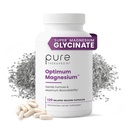 Magnesium Lysinate Glycinate & Magnesium Malate, Made in USA | 2 Month Supply | Chelated for Maximum Absorption, Supports Bone Health & Energy, Non-GMO, 120 Count