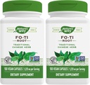 Nature's Way Fo-Ti Root, Perinteinen kiinalainen yrtti, 1,220 mg per tarjoilu, 100 kapselia (pakkaus 2)