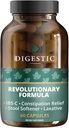 Digitisk - Laxative for Forstoppelse Relief, Afføringsmiddel for IBS Svær og stærk Forstoppelse 100% Natural - 60 Kapsler - Colon Cleanse, Detox Cleanse, Gas og Bloating Mave Relief for voksne