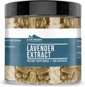 Earthborn Elements Lavender Extract 200 Kapsułki, Czysty i Nierozcieńczony, Brak dodatków