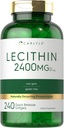 Carlyle Lecithin Addition (Carlyle Lecitin Additives 124; 2400mg) (124; 240 Softgel Capsules) (Naturally-Occuring Fosfolipid) (124; Non- GMO, Gluten Free)
