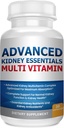 Advanced Kidney Essentials Multivitamin. Vesefenntartó kiegészítés a teljes veseegészséghez. Veseegészségügyi kiegészítés Vese Vitaminokkal 30 Caps