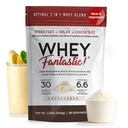 Fantastic Nutrition 3-in-1 Whey Protein Powder Unflavored 2.2lb – 30g of Grass-Fed Protein from Whey Hydrolysate, Isolate and Concentrate per Serving – Non-GMO, Soy-Free, No Sugar Added – 28 Servings