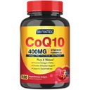 DRFOSTER CoQ10 400mg Softgels - High Absorption Coenzyme Q10 with PQQ, Omega 3-6-9, Plant Sterols & Vitamin E, MCT & Black Pepper - Heart, Brain & Energy Support - Gluten-Free, 120 Days Supply
