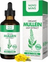 Mullein Leaf Tincture - Lung Cleanse - Vegan Lung Detox - Respiratory Health and Immune Support Drops - Natural Supplement Liquid Extract 4 fl.oz.Chlorophyll