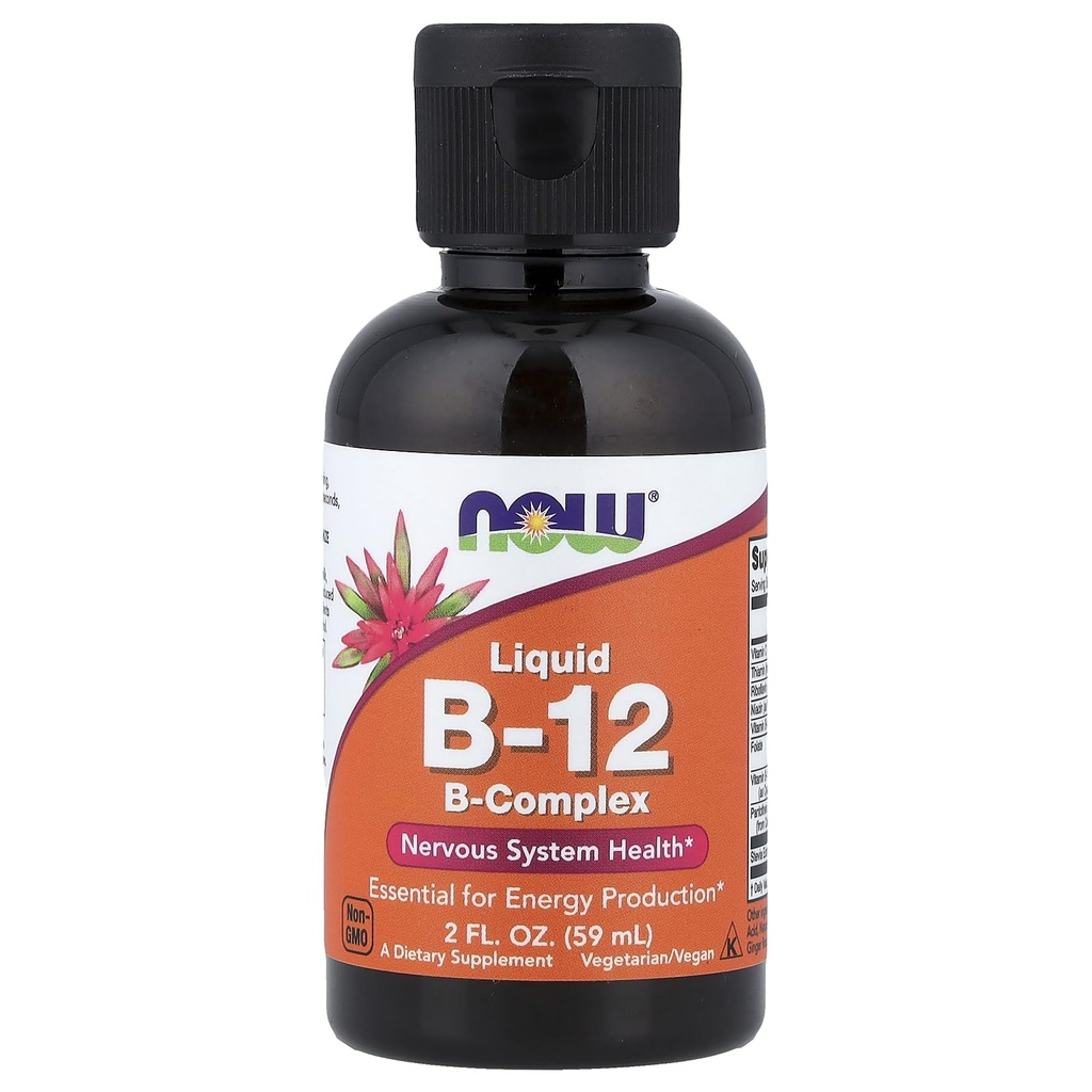 Now Foods - Liquid B-12 (B Complex) 2 fl oz