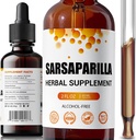 FabLab Sarsaparilla Root Tincture - Detoxと免疫サポートのためのハーブサプリメント - 2 Fl Oz - アルコールフリー - 非GMO - 健康な皮膚、ホルモンバランス、および消化をサポート