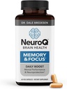 NeuroQ Memory & Focus - Boosts Cognitive Performance & Healthy Brain Function - Neuroprotective Formula by Dr. Dale Bredsen - Gotu Kola Ginkgo Phosphatidylserine Coffee Fruit & Propolis - 60 капсули