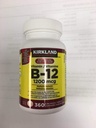 Kirkland signatur vitamin B12, 1200mcg, 360 tabletter