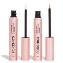 Lash & Brow Growth Bundle - Hormon-Free Enhancer for Længere Lass & Fuller Brows - Vegan, Natural & Gentle Serum Duo for 24 / 7 Nourisation & Strengting [2x 0,10 fl. oz / 3ml]