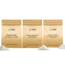 Pure Original Ingredients Potassium Bicarbonate, Calcium Chloride, & Epsom Salt Bundle, (1lb) Food Safe, Cleaning & Cooking