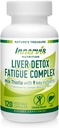 Liver Detox & Energy Support - Milk Thistle + 9 Key Ingredients, Metabolism & Liver Health, 120 קפסולות Veg | Innervis Nutrition