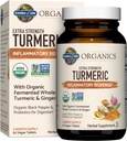 Garten des Lebens Bios extra Stärke Turmeric Inflammatory Response 60 Tabletten-100mg Curcumin (95% Curcuminoids) Black Pepper, Probiotics, Organic Non-GMO Vegan Gluten Kostenlose Kräuterergänzung