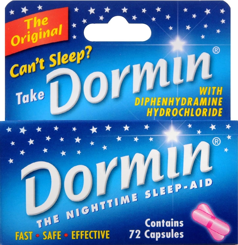 Dormin Nighttime Sleep-Aid - 72 cápsulas