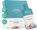 Akasha Superfoods Irish Sea Moss Gel, Liposomal Seamoss mit Irish Sea Moss, Vitamin E, Citrus, Bio Vanille, Glycerin, Haut, Energie & Gut Gesundheit Unterstützung für Frauen & Männer, Sweet Citrus Flavor, 30 Ct