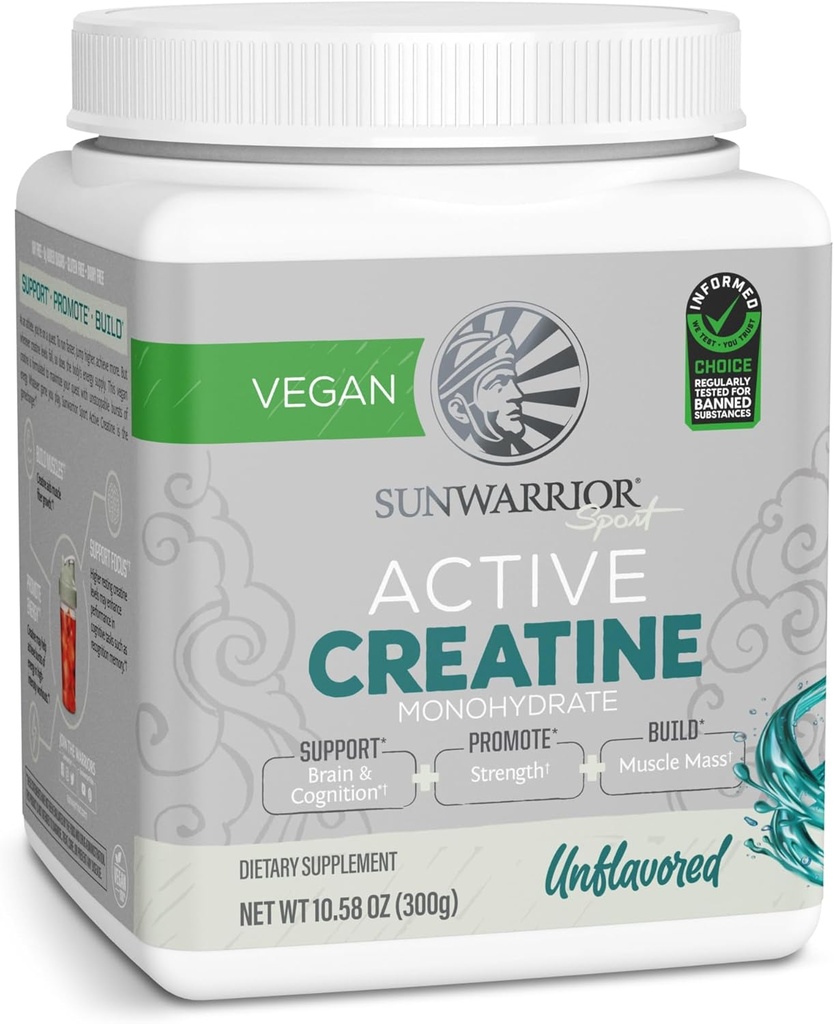 Sunwarrior, Creatin activ, 10.58 Ounce