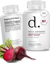 Beet Root Supplements - Overall Vitality & Energy Supplements for Women & Men with Organic Black Pepper Powder & Beet Root Powder - 120 Organic Pills per Bottle