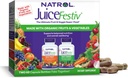 Natrol JuiceFestiv, The Ultimate Fruit and Veggie Super-Food for Support Balanced Nutrition and Overall Well-Being, Plus Antioxidants for Cellular Health, 60 капсул (2-Count), до 30 дней поставки