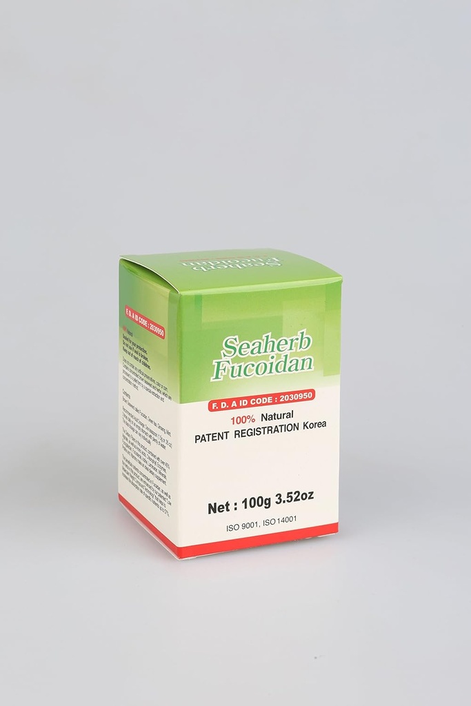 100% Natural Brown Seaweed Extract Fucoidan USFDA passed (ID Code 2030950) [Typ proszku] (100g)