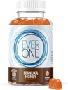 Ever One Manuka Honey Zeelanda Berriko Gummies - Natural Immune Support Supplement - Vegetarian, Gelatin Free - Delicious Mandarin Flavored Immunity Bitaminak