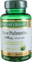 Nature's Bounty Saw Palmetto 450 mg 100 Capsules