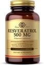 Solgar Resveratrol 500 mg, 30 Vegetable Capsules - Antioxidant Protection - Gluten Free, Dairy Free - 30 Zerbitzu