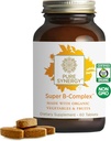 PURE SYNERGY Super B- Complex 124; B Vitamin Complex Made with Organic Whole Foods