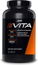 JYM Supplement Science Vita JYM Sports Multivitamin & Ásványi támogatás, A-vitamin, C, B6, B12, E, K, Boron, Biotin, Kálium 60 tabletta