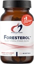 Designs for Health Plant Sterols and Stanols - Foresterol Stanol Sterol Supplement with Beta-Sitosterol from Conisonal Pine - Designed to Help Udržať zdravé hladiny cholesterolu (90 Softgels)