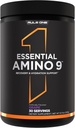 Regra 1 Amino 9 esencial – Soporte de recuperación e hidratación con 7,5g de aminoácidos esenciais + electrólitos (Grape, 30 porcións)