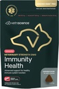 VETRISCIENCE Veterinary Strength DMG Immunity Health Chews - Имунна система за поддръжка на кучета и котки - черен дроб - антиоксидантна поддръжка за домашни любимци - пилешки аромат - 50 броя