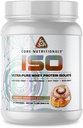 Core Nutritionals Iso Whey Protein Isolaatti Laktoosi, Gluteeniton, & Soijaton 100% Mikrosuodatettu, kylmä painettu 25g proteiinia 2 punta (Frosted Cinnamon Bun)