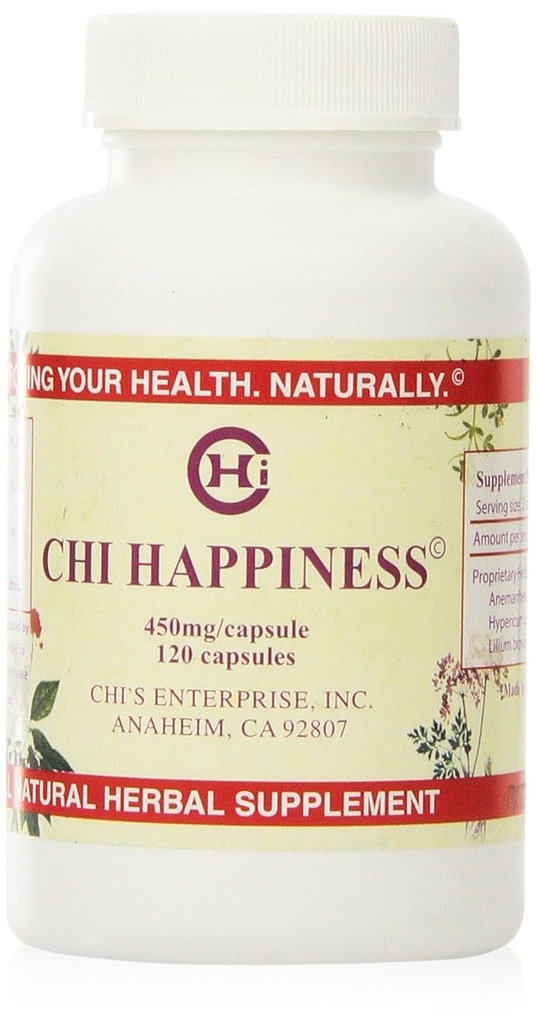 Chi Enterprise Chi Happiness - 120 kapsli, 450mg kapsułki