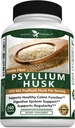 Potent Garden Psyllium Husk Capsules All Natural & Powerful Soluble Dietary Fiber supplement Helps Support Regularity " Digestion, 240 Caps