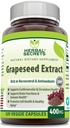 Estratto di semi di erbe 400 mg 120 capsule vegetali Supplemento - Non OGM - Gluten Free