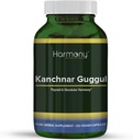 Kanchnar Guggul - štítná žláza a žárovka Harmony - 120 Vegan Kapsle - Harmony Nutraceuticals Guggul Resin