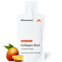 Momentous Collagen Shot Supplement - Hydrolyzed Bovine Collagen & Vitamin-C to Support Joint, Bone & Connective Tissue Health - NSF Certified for Sport - Orange Mango - 25 g/Serving - 15 Servings