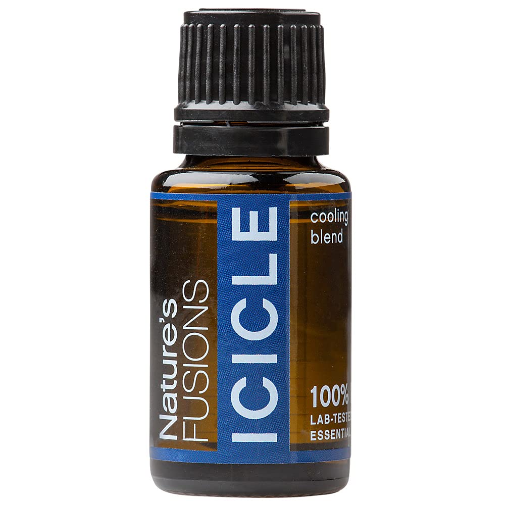 Nature's Fusions Meno-Cool, 100% Pure and Natural Essential Oil Blend for Aromatherapy and Topical Use, .5 Fl Oz (Pack of 1) (15 mL)