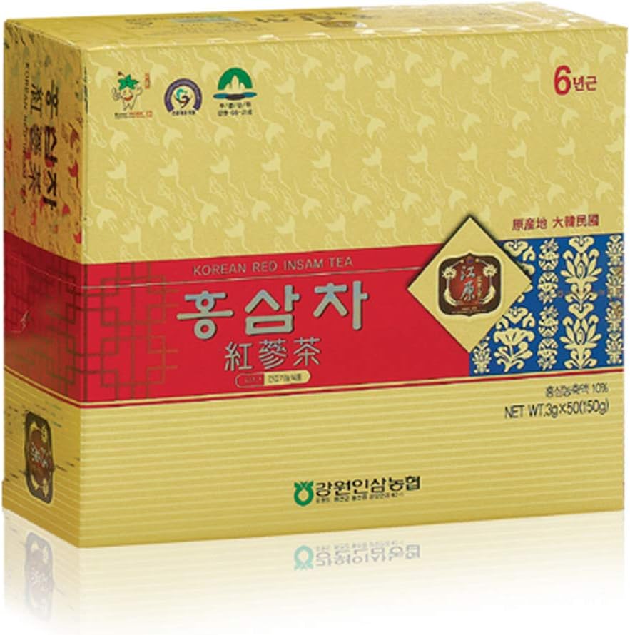 Gangwoninsam] 6 ani Ceai coreean Red Ginseng (3g x 50 Pachete) 