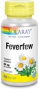 SOLARAY Feverfew Leaf 455mg | Head Discomfort, Circulatory Health & Blood Vessel Support Supplement | Vegan & Non-GMO | 100 VegCaps