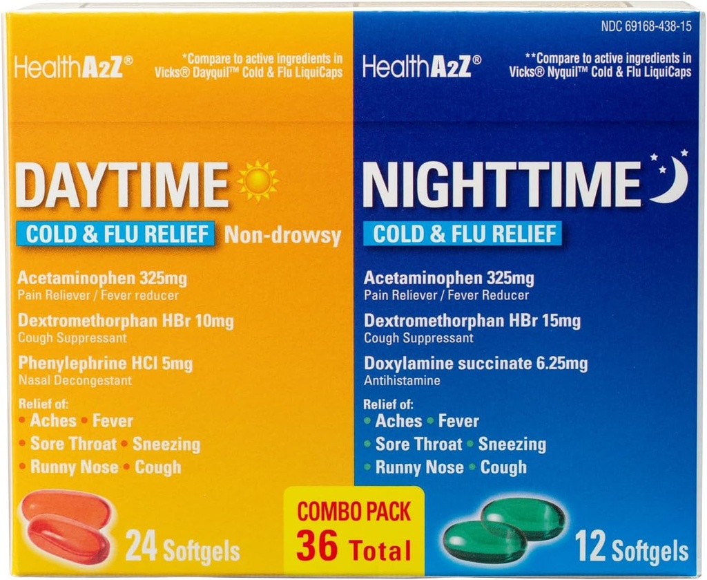 HealthA2Z ®  Night  Cold  |  Flu  Flu  |  | ® ®